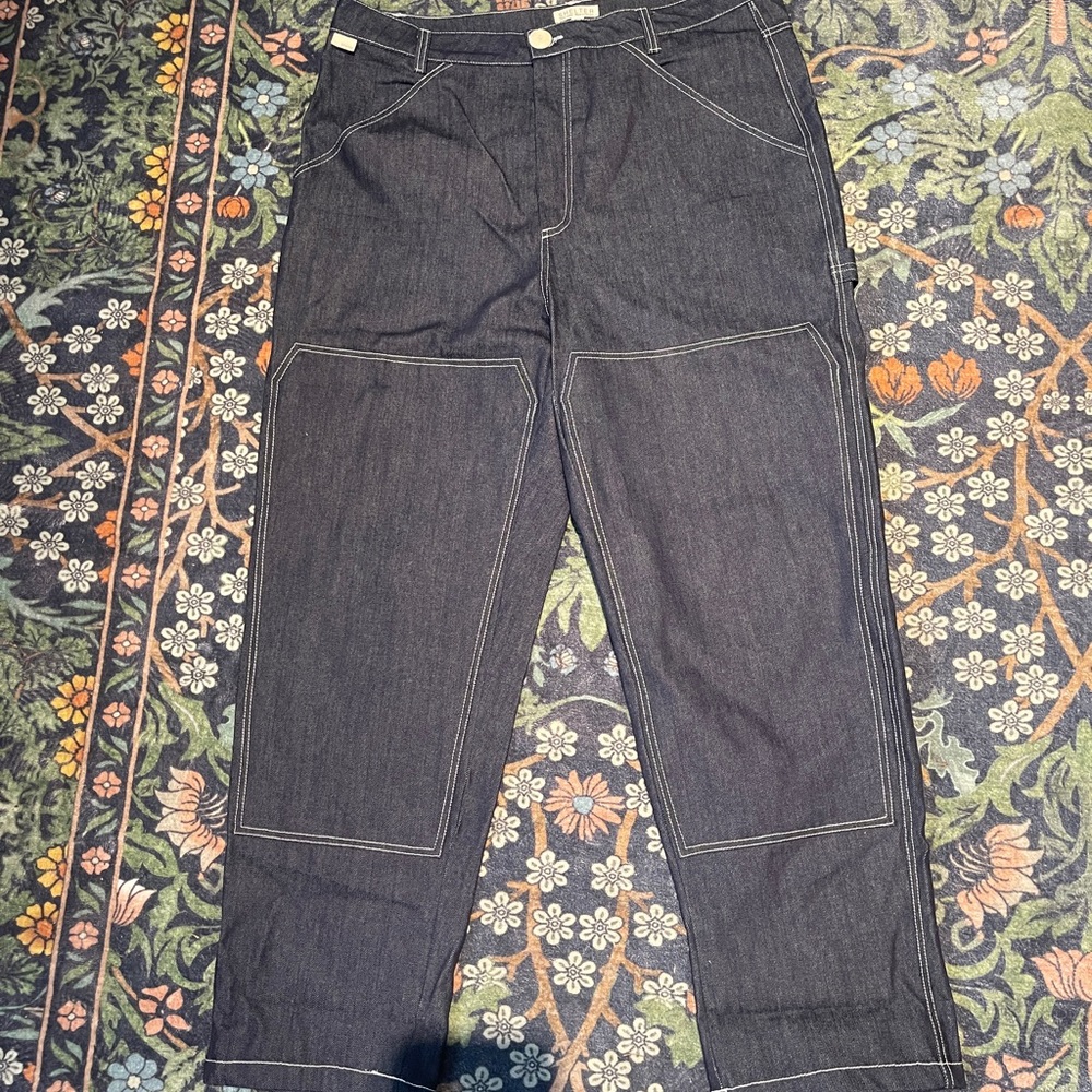 Shelter Brewers, dark wash denim, 18